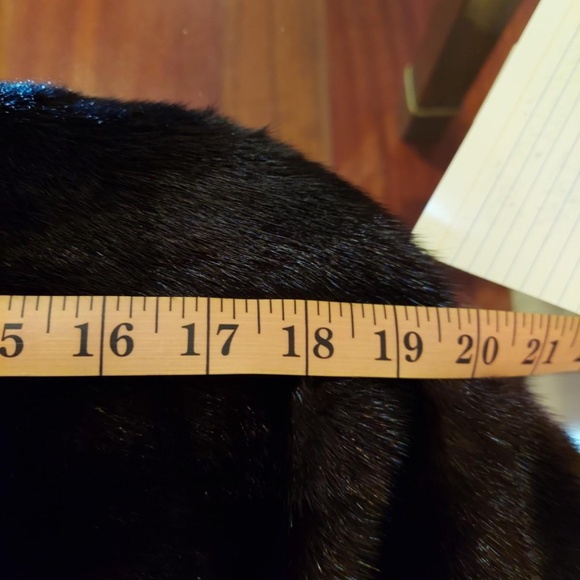 Full length mink coat. - Picture 12 of 13